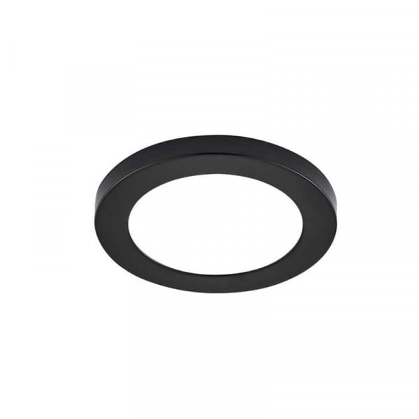 Forum Spa Satin Black Tauri Magnetic Ring For 12W Wall/Ceiling Panel Light
