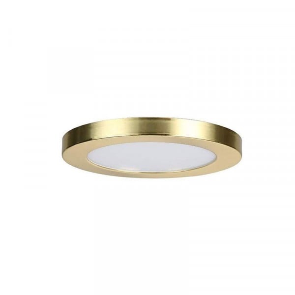 Forum Spa Satin Brass Tauri Magnetic Ring For 18W Wall/Ceiling Panel Light