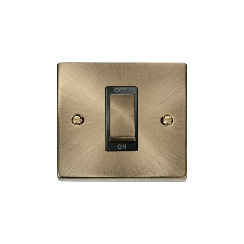 Click Deco 45A Ingot 1 Gang DP Switches | Downlights.co.uk