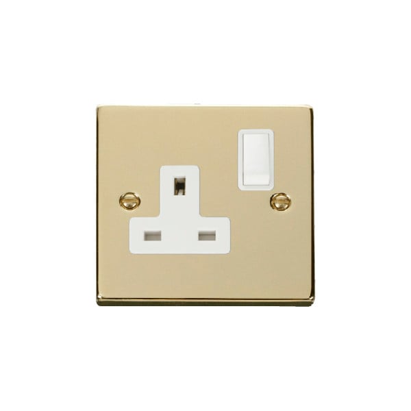 Click Deco 1 Gang 13A DP Switched Socket Outlet