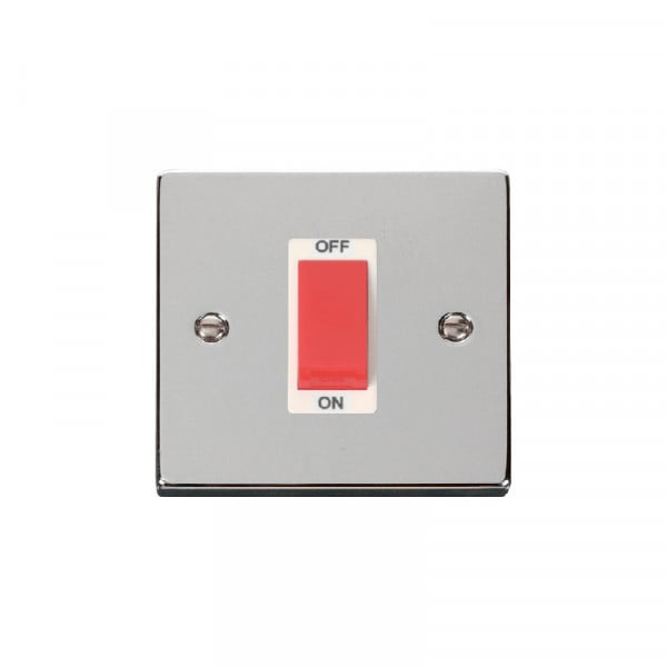 Click Deco 1 Gang 45A Double Pole Switches | Downlights.co.uk