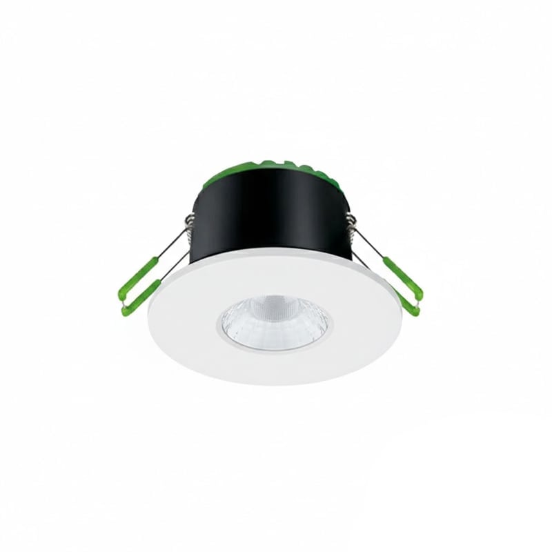 JCC V50 Pro 100mm Fire-Rated CCT IP65 LED Downlights 6W