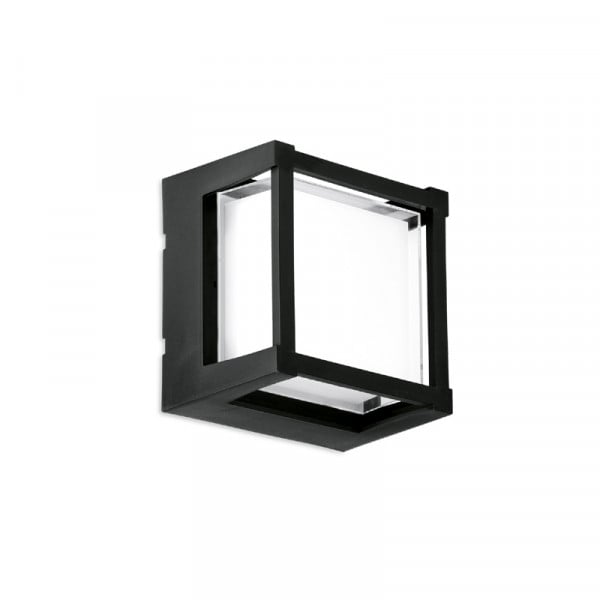 Aurora Enlite 10W IP65 CCT Cube LED Bulkhead Black