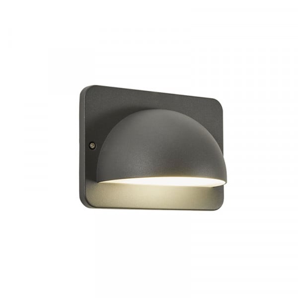Forum Rennes 10W LED Guide Wall Light IP54 Anthracite
