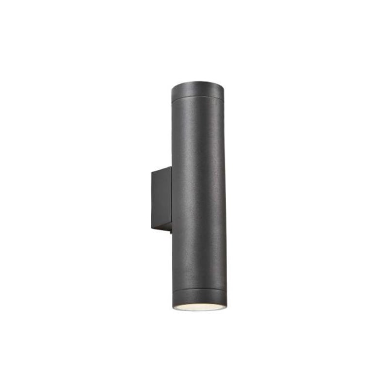 Morro Double Outdoor Up/Down Wall Light Anthracite Forum Lighting