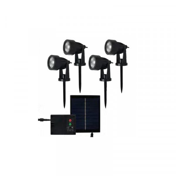Forum Maltby Solar LED Solar Spike 4 x Light Kit
