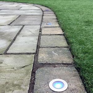 led ground lights RGB