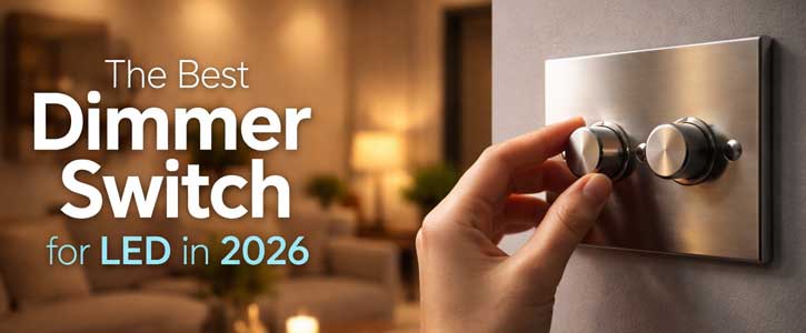 Best dimmer for LED 2026