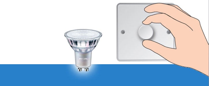 LED Compatible dimmer switch banner